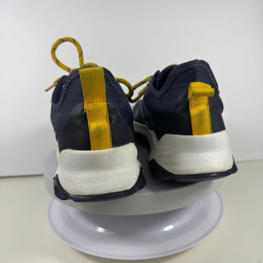 Adidas Kanadia‎ Trail Men's Size 10 Blue Gold Running Shoes Gorpcore Traxion